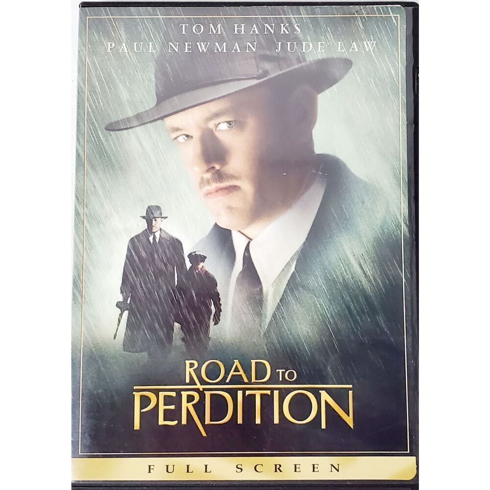 Road to Perdition (DVD, 2001) Tom Hanks – Crime Drama Classic – Widescreen